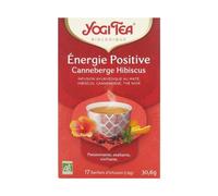 Yogi Tea Positive Energy Arándanos Hibiscus Organic 17uds