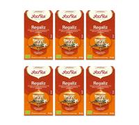 Yogi Tea Regaliz - Paquete de 6 x 17 Sobres - Total: 102 Sobres
