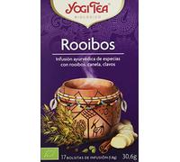 Yogi Tea - Rooibos, Infusión Ayurvédica de Especias con Rooibos, Canela y Clavo - 17 Bolsitas, 30,6g