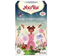 Yogi Tea Té New Inspiration con cúrcuma , Cáscara de limón y jengibre - 17 bolsitas