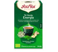 Yogi Tea Infusión Té Verde Energía 17 Bolsitas