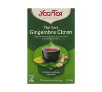 Yogi Tea Té Verde Jengibre Limón 17 uds