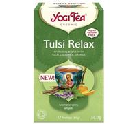 Yogi Tea Tulsi Relax, Picante y afrutado - 17 Bolsitas
