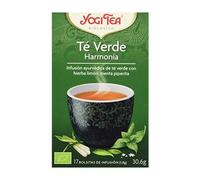 Yogi Tea, Té Verde Armonía - Infusión Ayurvédica - Mezcla de Té Verde con Hierba Limón y Menta - Pack de 6x17 bolsitas (102 bolsitas en total)