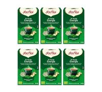 Yogi Tea Verde Energy - Paquete de 6 x 17 Sobres - Total: 102 Sobres