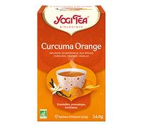 Yogi Tea Cúrcuma Naranja 17 sobres