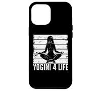 Yogini 4 Life Entusiasta del Yoga Carcasa para iPhone 12 Pro MAX