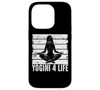 Yogini 4 Life Entusiasta del Yoga Carcasa para iPhone 14 Pro