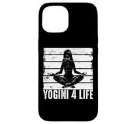Yogini 4 Life Entusiasta del Yoga Carcasa para iPhone 15