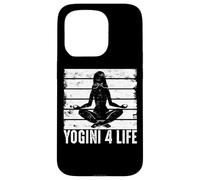 Yogini 4 Life Entusiasta del Yoga Carcasa para iPhone 15 Pro