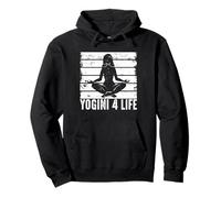 Yogini 4 Life Entusiasta del yoga Sudadera con Capucha