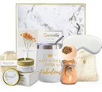 Yogopro Geschenke für Frauen,Geburtstagsgeschenk für Frauen,Geschenkset Geburtstag Wellness Geschenke für Mama Freundin Frau Schwester,Valentinstag Muttertag 18 30 40 50 60 Geburtstag (Weiß)