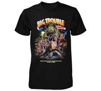YoGos John Carpenter's Big Trouble in Little China T Shirt Funny Vinta Gift for Men Black S