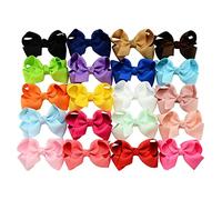 YOGOTEU - 20 lazos en H con clip en H para Navidad creativa, clips en H, pasadores, accesorios para uso diario