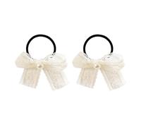 YOGOTEU Horquilla para el pelo, 1 unidad/2 piezas de estilo francés con lazo de encaje, clip de mandíbula para banquetes de fiesta, cuerda para el pelo para niñas que toman fotos