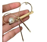 YOGOTEU Horquilla para el pelo de fiesta, galvanizada, clip de metal para el pelo, horquilla coreana, horquilla lateral femenina, bonita decoración para el cabello, pasadores de moda para mujer