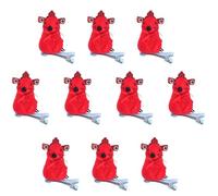 YOGOTEU Horquilla para mujer, 10 piezas de lindos ratones, adorno divertido para mascotas, clip lateral para el pelo, clip de resorte, clip de pato, tocado de dibujos animados, accesorios para el pelo