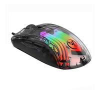 YOGOTEU Ratón para juegos con cable, sensor óptico de 12800 DPI, 7 macros programables, soporte de software, mouse ergonómico para control de juegos de PC