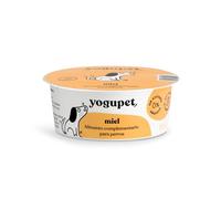 Yogupet Yogur para Perros con Miel Española. Alimento Complementario Pasteurizado para el Perro. 12x110g.