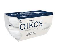 Yogur Griego OIKOS, Danone 4x110g. (Pack de 6 unidades) (OIKOS Yogur griego natural Azucarado)
