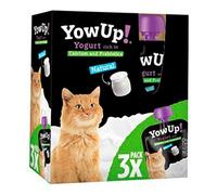 Yowup Yogurt Natural con Calcio y Prebióticos para Gatos 3 unidades - 255 gr