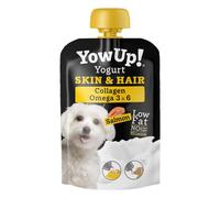 Yowup Yogurt Natural Salmón Piel Y Pelo Para Perros 10 Unidades - 1150 Gr