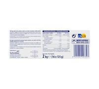 Yogur sabores Hacendado 2 fresa, 2 plátano, 2 macedonia, 2 coco, 2 limón, 2 sandía, 2 vainilla y 2 galleta 16 ud. x 125 g Pack 16