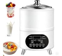 Yogurt Maker & Fermentador - Control de tiempo/temperatura, calentamiento constante de 360°, hace ajo negro, natto, vino de arroz, vinagre de frutas para uso doméstico, capacidad de 8 L/12 L