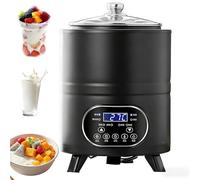 Yogurt Maker & Fermentador - Control de tiempo/temperatura, calentamiento constante de 360°, hace ajo negro, natto, vino de arroz, vinagre de frutas para uso doméstico, capacidad de 8 L/12 L