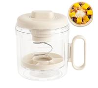 Yogurt Strainer Container, Handle Kitchen Tool, 6.89x5.87in Authentic Whey Milk Separator, Built-In Filter Mesh, Cuisine Strainer Jar for Breakfast, Juice, Snack, Meal Prep