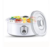 Yogurtera automática con 7 frascos de vidrio, fermentadora enzimática eléctrica, máquina para fermentar vino de arroz natto, enchufe británico