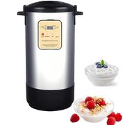 Yogurtera Automática de 12 L/12,68 Cuartos de Galón, Máquina de Yogur Comercial con Pantalla y Control de Temperatura, Máquina Yogur Digital con Control Tiempo para Vinagre Frutas, Vino Arroz Natto