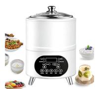 Yogurtera con control de temperatura, fermentación constante de 360°, temporizador digital, fermenta ajo, vino de arroz, vinagre para cocina doméstica