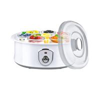 Yogurtera Eléctrica De 1,5 L Con Vasos, Tiempo Y Temperatura Ajustables (42-50 °C), Pantalla LED Y Temporizador, Ideal Para Yogur/natto,White