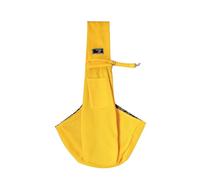 YOHFRFGX Aberfields Cat Carrier Pouch Bag, Cat Carrier Pouch, Cat Carrier Soft, Pet Outdoor Travel Sling Carrier, Anti-Scratching Grooming Pouch Tote Bag, for Claw Care Nail Trimming (Yellow)