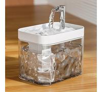 YOHFRFGX Doggocomfy Pet Water Fountain, 2024 New Automatic Circulating Water Fountain for Pets, Cats and Dogs Water Dispenser, Automatic Pet Water Fountain 1000ml Capacity (White)