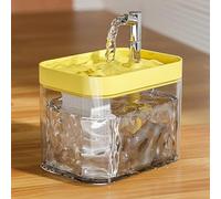 YOHFRFGX Doggocomfy Pet Water Fountain, 2024 New Automatic Circulating Water Fountain for Pets, Cats and Dogs Water Dispenser, Automatic Pet Water Fountain 1000ml Capacity (Yellow)