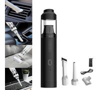 YOHFRFGX Slim V8 Mate Cordless Car Vacuum, 19000Pa High Power Handheld Car Vacuum Cleaner, Handheld Vacuum Cordless Portable Vacuum for Car, 120ml Dust Cup, for Car, Home, Office (Black,9000pa)