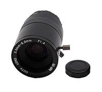 Yohii - Lente CCTV F1.4 de 3.5-8.0 mm, montaje CS, enfoque manual, zoom focal IR 1/7.6 cm 1:1.4 para cámara IP de seguridad