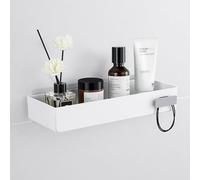 YOHOM Estanteria Baño sin Taladro Adhesivo Repisa organizadora con Gancho Plastico Cesta de Pared para Ducha