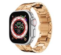 Yohryi Compatible con Apple Watch Correa 49mm 45mm 44mm 42mm 41mm 40mm 38mm, Correa de Metal de acero Inoxidable Mejorada para iWatch SE Series 9 8 7 6 5 4 3 2 1 Ultra 1 2,Rose Gold,38/40/41mm