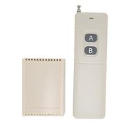 Yoidesu Control Remoto Inalámbrico, Interruptor Inalámbrico 12V 2CH 433MHz 3000m/9842.5ft Interruptor de Control Remoto Inalámbrico RF para Puertas Y Ventanas Eléctricas