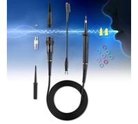 Yoidesu P4250 sonda de osciloscopio, universal 100:1 2KV sonda de alto voltaje para osciloscopios, 250 MHz Crocodile Clip BNC End ProbeTest Lead Kit