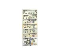Yoimckay - 120 piezas de plata ficticia billetes de juguete, dólar, falso dinero de juego, prop money, billetes de dólares para accesorios de cine, para niños aprender y jugar