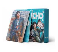 Yoimckay Echo Photocard - 55 piezas BTS JungKook, Mini Card, Fotocard, Álbum Fotocard, Colección Card, Photocard kpop, Nuevo álbum personal Echo Merch Lomo Tarjetas fotográficas caseras de Jin