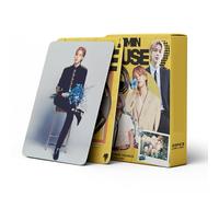 Yoimckay Jimin Photocard 55 PCS BTS JungKook, Mini Card, Photocards, Álbum Photocards, Colección Card, Photocard kpop, nuevo álbum personal Jimin Merch Lomo Tarjetas fotográficas casa