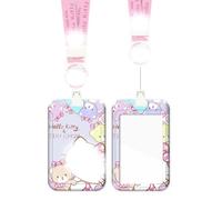 Yoimckay Porta Tarjetas Identificativas con lanyard, tarjetero colgante, porta tarjetas, Cute lanyard Portas Tarjetas Identificativas, tarjetas de Identificación, de la enfermera en apuros,