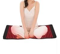 YOIUTRGDK Estera de Terapia de luz roja LED de 360 Uds., Almohadilla de Fisioterapia for Alivio del Dolor de 80x30cm y 55W, Longitud de Onda de 850nm y 660nm, Pulso de 10hz/40hz