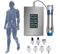 YOIUTRGDK Masajeador Muscular electromagnético for el Alivio del Dolor en el Tratamiento de la disfunción eréctil con 7 Cabezales.