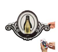 YOIUTRGDK Presentador de Botellas con Luces LED de bajo Consumo, 7 Colores de luz, batería integrada de 5000 mAh, Interruptor de un Solo Clic, Ideal for Clubes, Bares, Discotecas, etc.